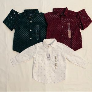 Boys 12-18 and 18-24 month Childrens Place Long Sleeve Shirt